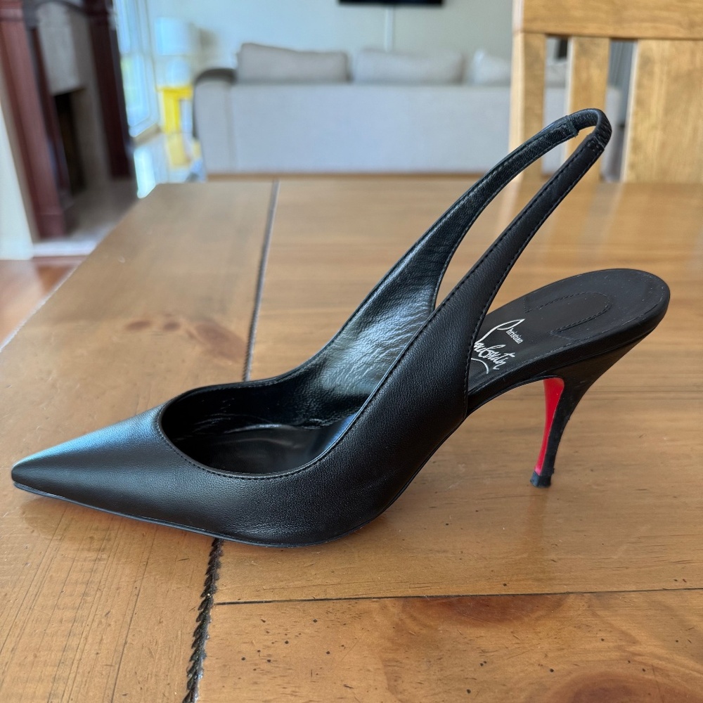 Christian Louboutin Clara Napa Slingback blk - Picture 5 of 12